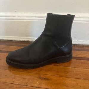 Staurt Weitzman Black Chelsea Boots